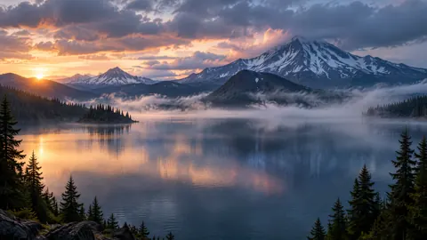 Highland Lake at Golden Dawn