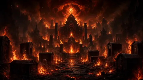 Gothic Cathedral in Hellscape
