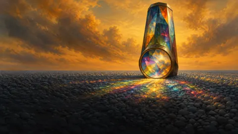 Kaleidoscope on Pebble Field