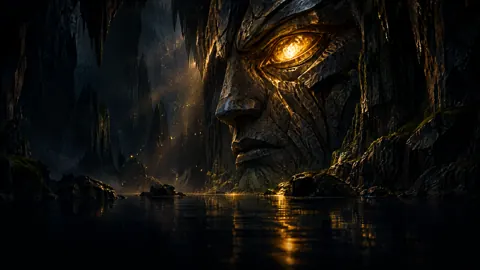 Ancient Sentinel With Amber Eye