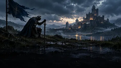 Armored Guardian Below Fortress