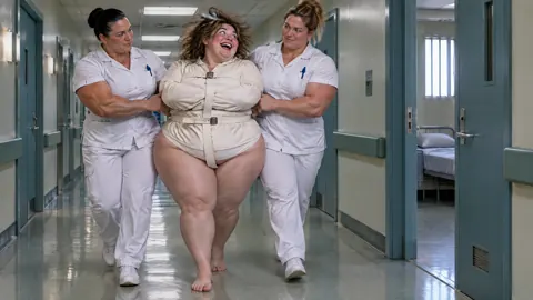Laughing Patient With Nurses