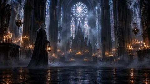 Cathedral Keeper With Lantern