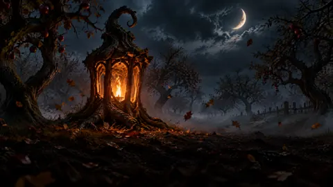 Glowing Tree Stump Lantern