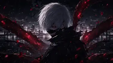 Ghoul in Rain live wallpaper