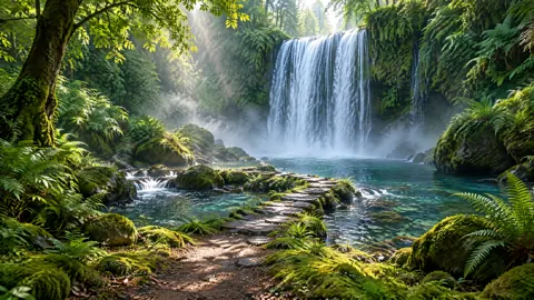 Fern Ravine Waterfall Path