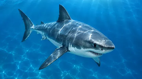 Great White Shark Underwater