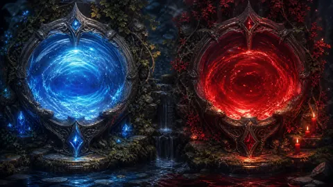 Twin Arcane Portals live wallpaper