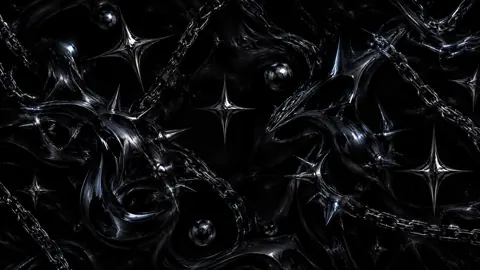 Chrome Liquid Metal Spikes