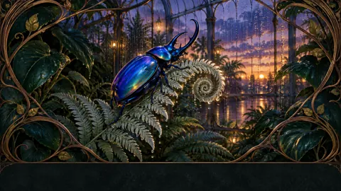Cobalt Atlas Beetle Greenhouse