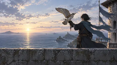 Falconer and Kestrel Watchtower