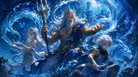 Poysaidon and Shiro Roha Underwater