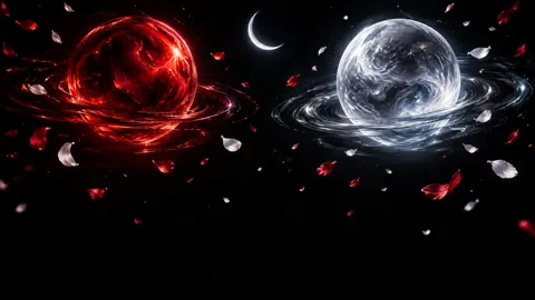 Red and Silver Orbs