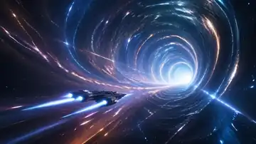 Wormhole of Light live wallpaper