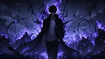 Shadow Monarch's Wrath live wallpaper