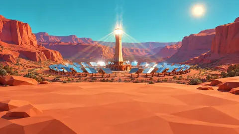 Solar Furnace in Red Canyon
