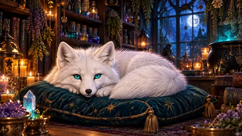 White Fox in Apothecary