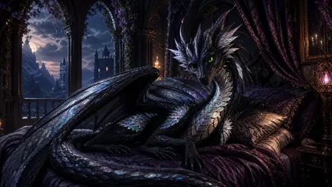 Black Opal Wyvern Bedroom