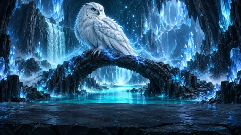 Giant White Owl Cavern