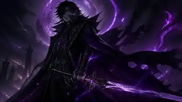 Moonlit Arcane Blade live wallpaper