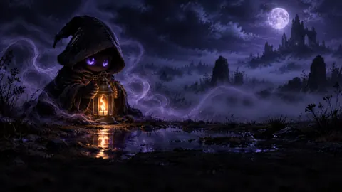 Hooded Lantern Keeper by Castle