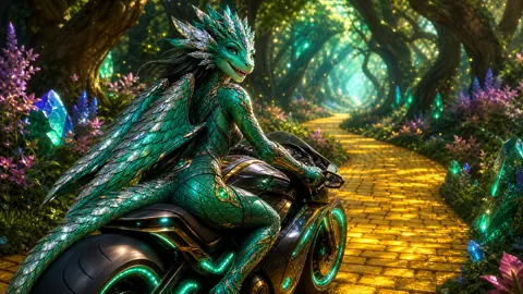 Dragonborn on Yellow Brick Road
