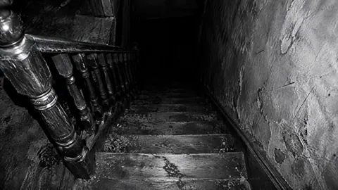 Abandoned House Staircase