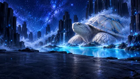 Glowing Tortoise by Oasis
