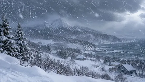 Hokkaido Village Blizzard