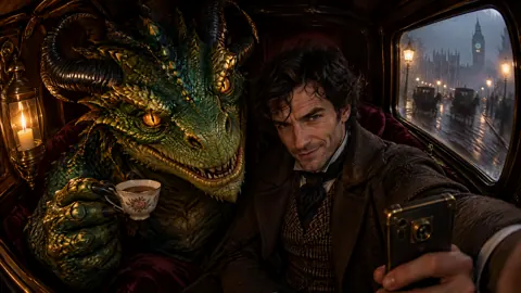 Victorian Detective and Tea Demon