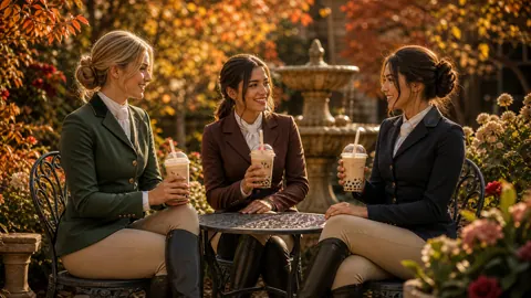 Riders Sharing Bubble Tea
