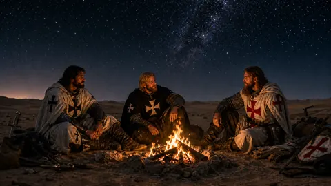Teutonic Hospitaller and Templar Campfire