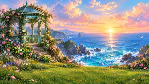 Turquoise Gazebo Above Sapphire Coast