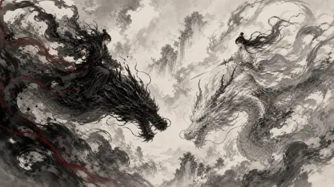 Cultivators on Ryu Dragons