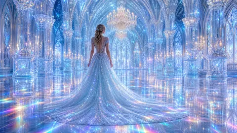 Woman in Ice Gothic Hall