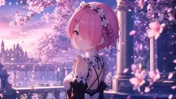 Blossoms At Dusk live wallpaper