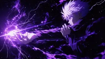Hollow Purple Awakening live wallpaper