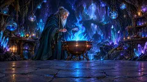 Potion Maker in Crystal Grotto