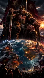 Berserker King Above Burning World