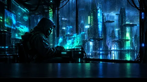 Masked Data Courier at Consoles