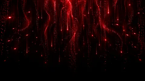 Crimson Particle Rain