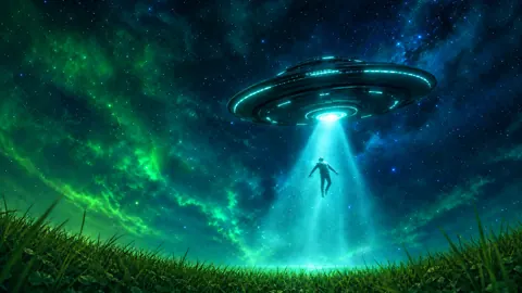 UFO Abduction Under Nebula
