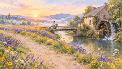 Cyclist by Ivy Watermill