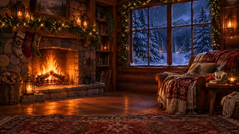 Cozy Cabin Snowy Pines