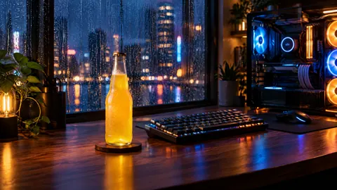 Citrus Soda Gaming Desk