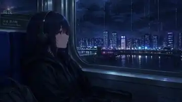 Midnight Train Reverie live wallpaper