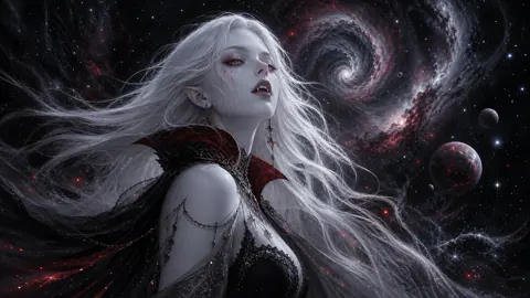 Albino Vampire in Space