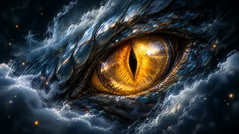 Sky Serpent's Amber Eye