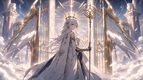 White-Haired Angel Gatekeeper