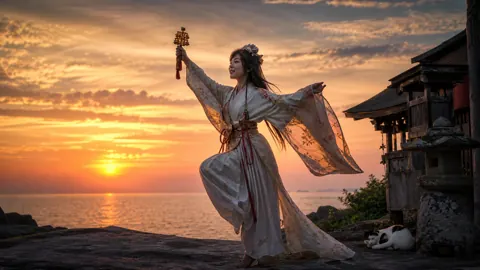 Ame-no-Uzume at Seaside Shrine